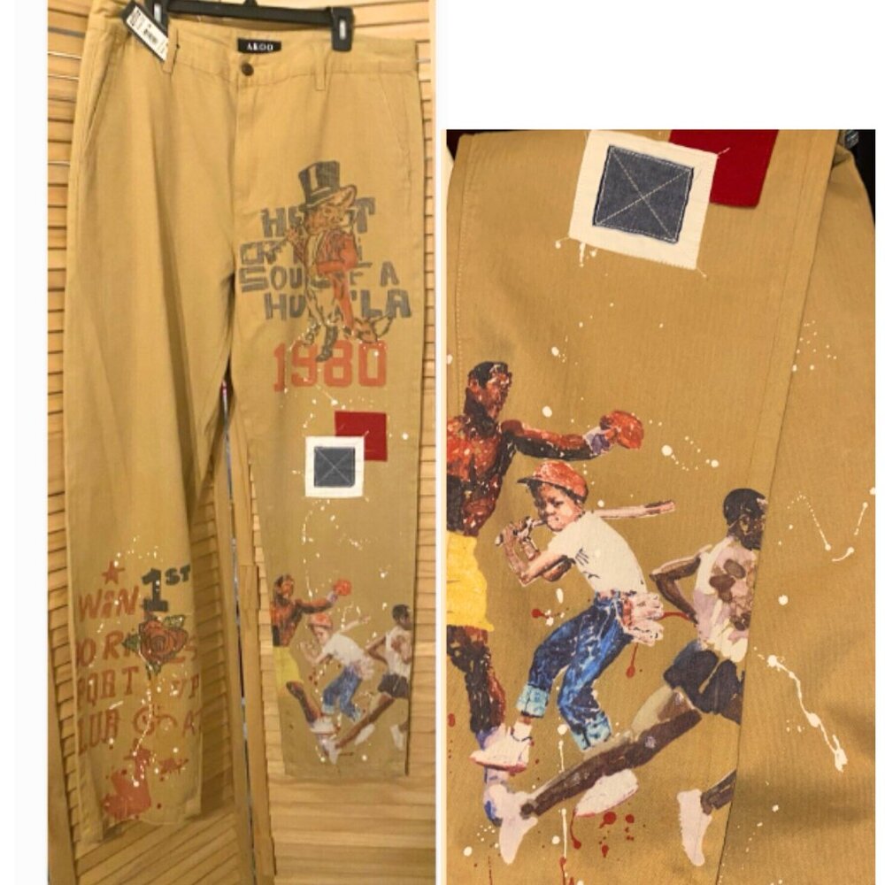 Akoo Recruit Men’s Pants Boxing Running Baseball Size 38 - Picture 2 of 4